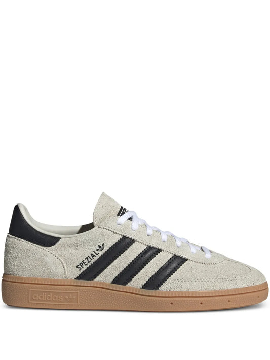 adidas Spezial 3-Stripes Lace-Up — Grey — Size US M 3.5 - US W 5 — Front View