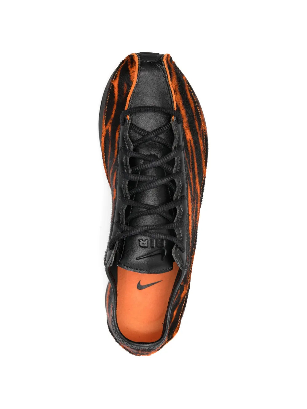 Nike Tiger-Stripe — Black — Size US M 3.5 - US W 5 — Top View