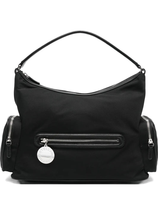 Stella Mccartney Dartmoor Zip Pocket Shoulder Bag — Same as shown — Size One Size — Front View