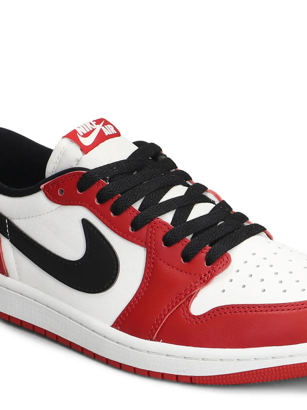 Nike Air Jordan 1 Low Og — White — Size US M 3.5 - US W 5 — Top View