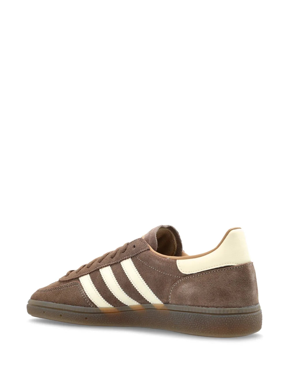adidas Stripes Leather Trainers — Light Brown — Size US M 4 - US W 5.5 — Detail View