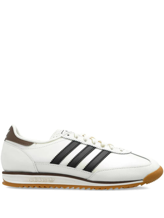 adidas Sl 72 Og Stripes Lace-Up Trainers — White — Size US M 3.5 - US W 5 — Front View