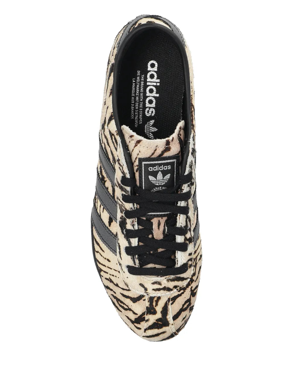 adidas Tokyo Lace-Up — Beige — Size US M 3.5 - US W 5 — Top View