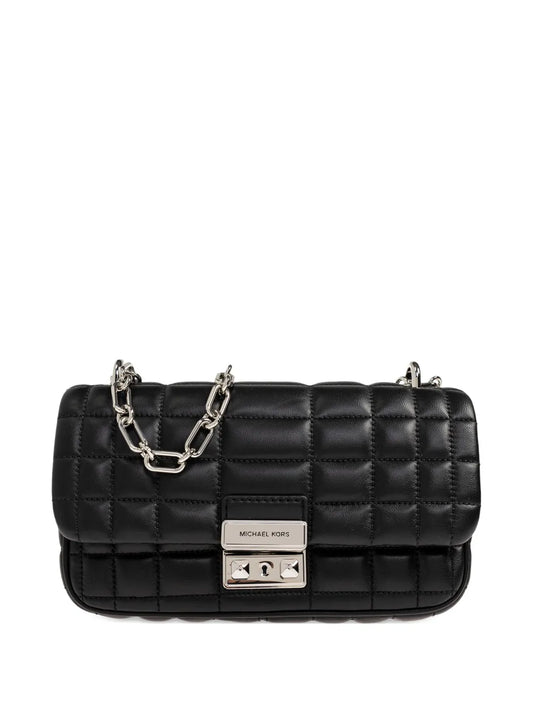 Michael Michael Kors Large Tribeca Quilted Leather Shoulder Bag — Same as shown — Size One Size — Front View
