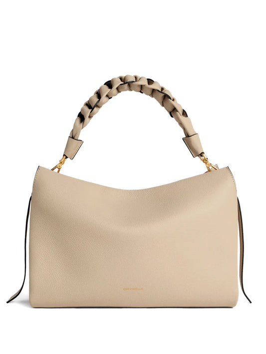 Coccinelle Medium Boheme Braided Detail Shoulder Bag — Same as shown — Size One Size — Front View