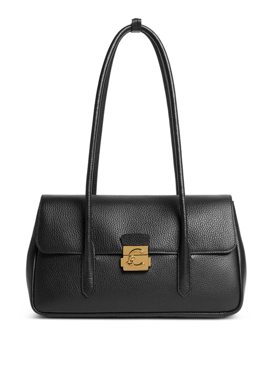 Coccinelle Logo Buckle Shoulder Bag — Same as shown — Size One Size — Front View