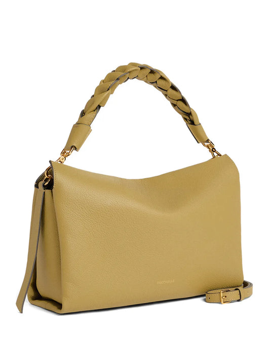 Coccinelle Medium Boheme Braided Handle Shoulder Bag — Same as shown — Size One Size — Front View