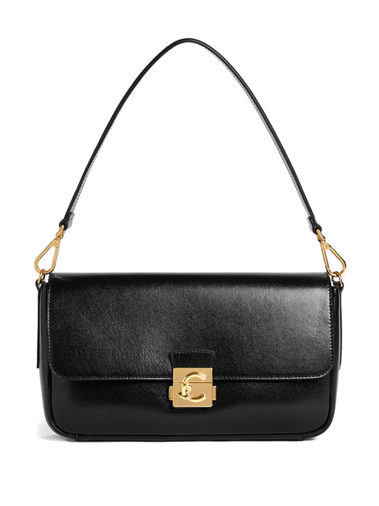 Coccinelle Large C Me Lock Shoulder Bag — Same as shown — Size One Size — Front View