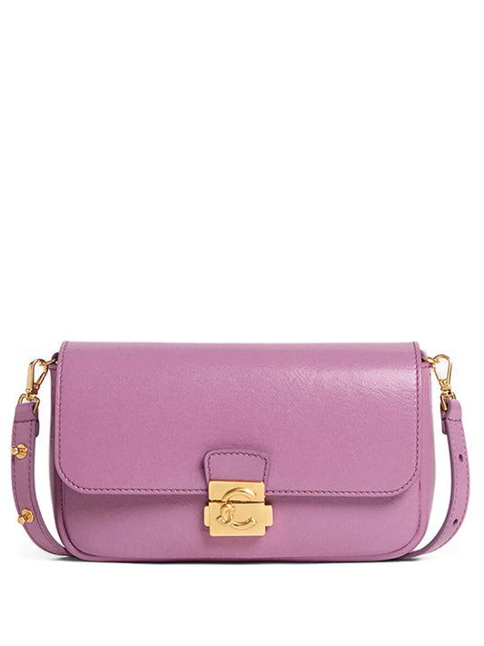 Coccinelle Mini Lock Fastening Shoulder Bag — Same as shown — Size One Size — Front View