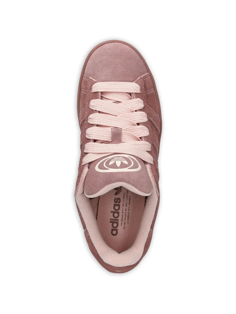adidas Campus 00S Three-Stripes — Pink — Size US M 3.5 - US W 5 — Back View
