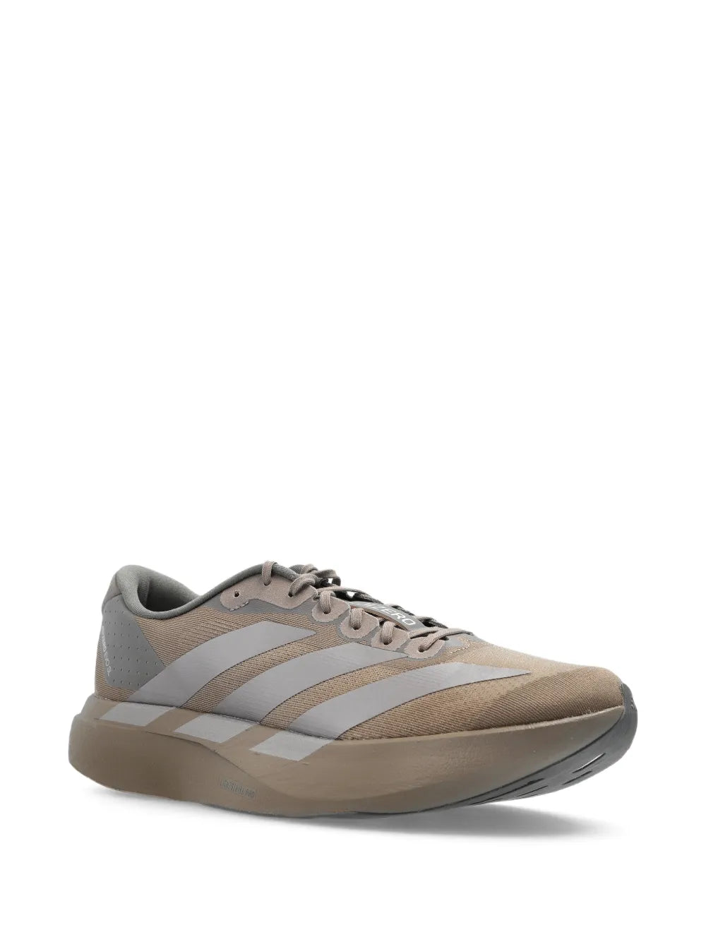 adidas Adizero Evo Sl Sneakers — Brown/Grey — Size US M 8 - US W 9.5 — Side View