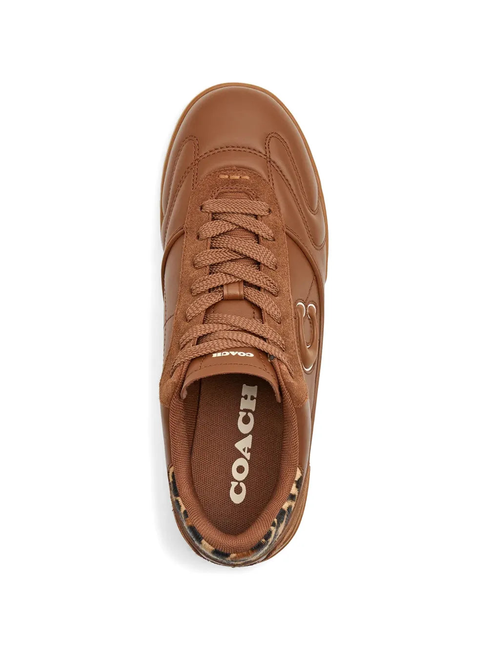 Coach Logo-Patch — Brown — Size US M 3.5 - US W 5 — Lifestyle View