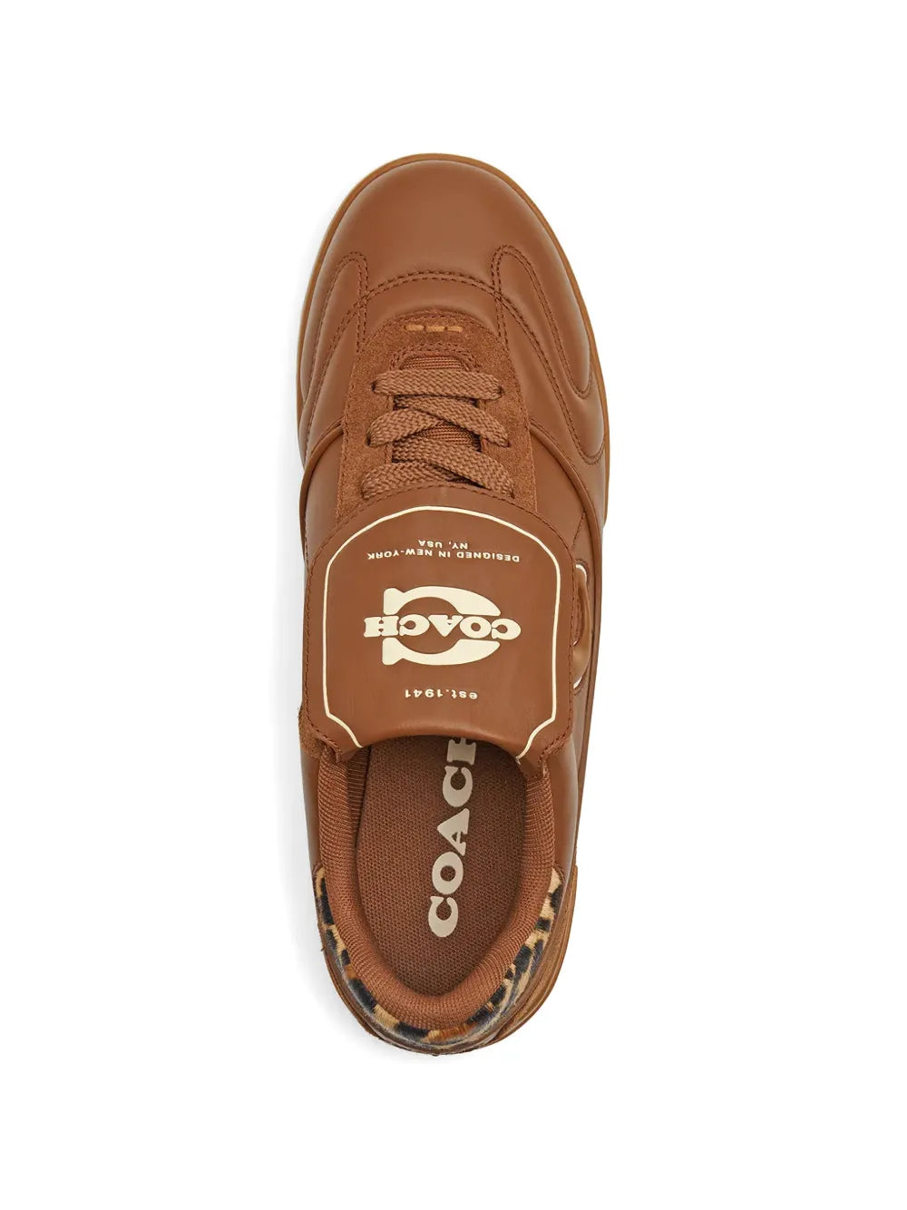 Coach Logo-Patch — Brown — Size US M 3.5 - US W 5 — Detail View