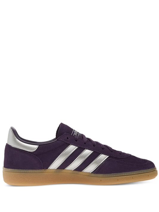 adidas Handball Spezial Stripes — Purple — Size US M 3.5 - US W 5 — Front View