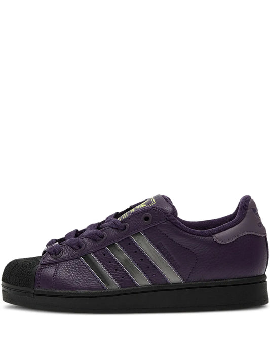 adidas Superstar Ii Lace-Up — Purple — Size US M 3.5 - US W 5 — Front View