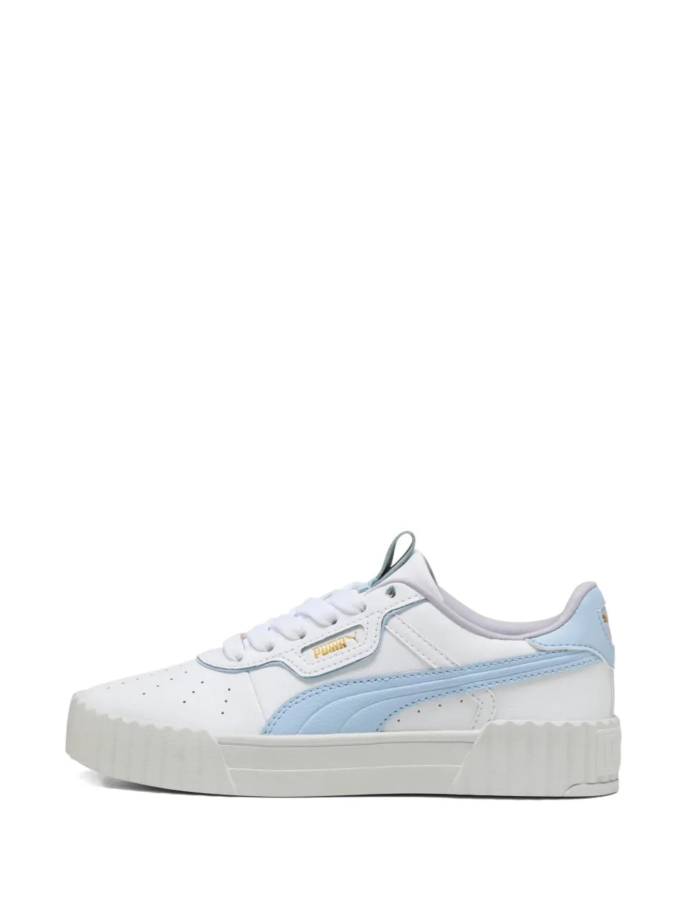 PUMA Carina 3.0 Perforated — White — Size US M 3.5 - US W 5 — Side View