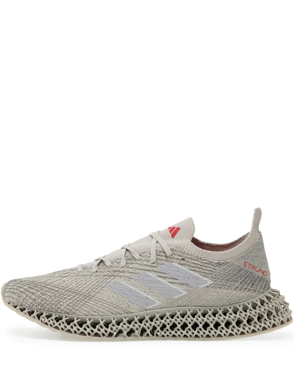 adidas 4Dfwd X Strung Running Sneakers — Grey — Size US M 10 - US W 11.5 — Front View