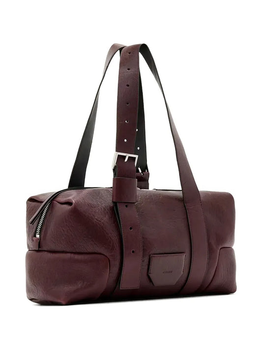 Allsaints Ares Leather Shoulder Bag — Same as shown — Size One Size — Front View
