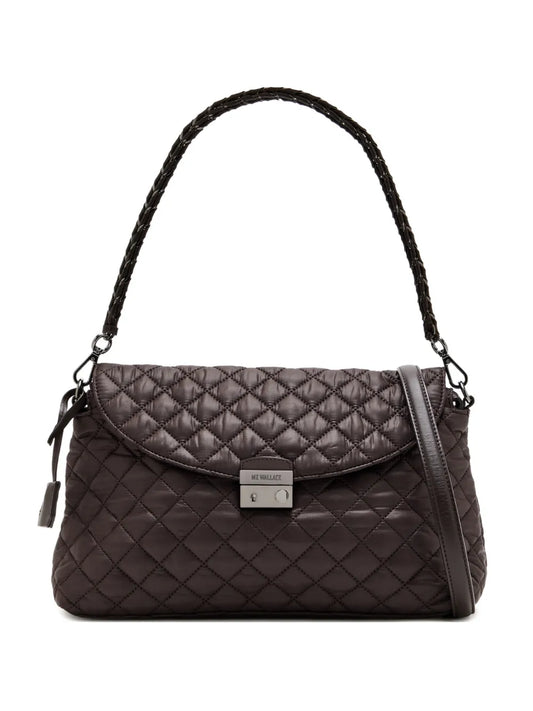 Mz Wallace Crosby Lock Shoulder Bag — Same as shown — Size One Size — Front View