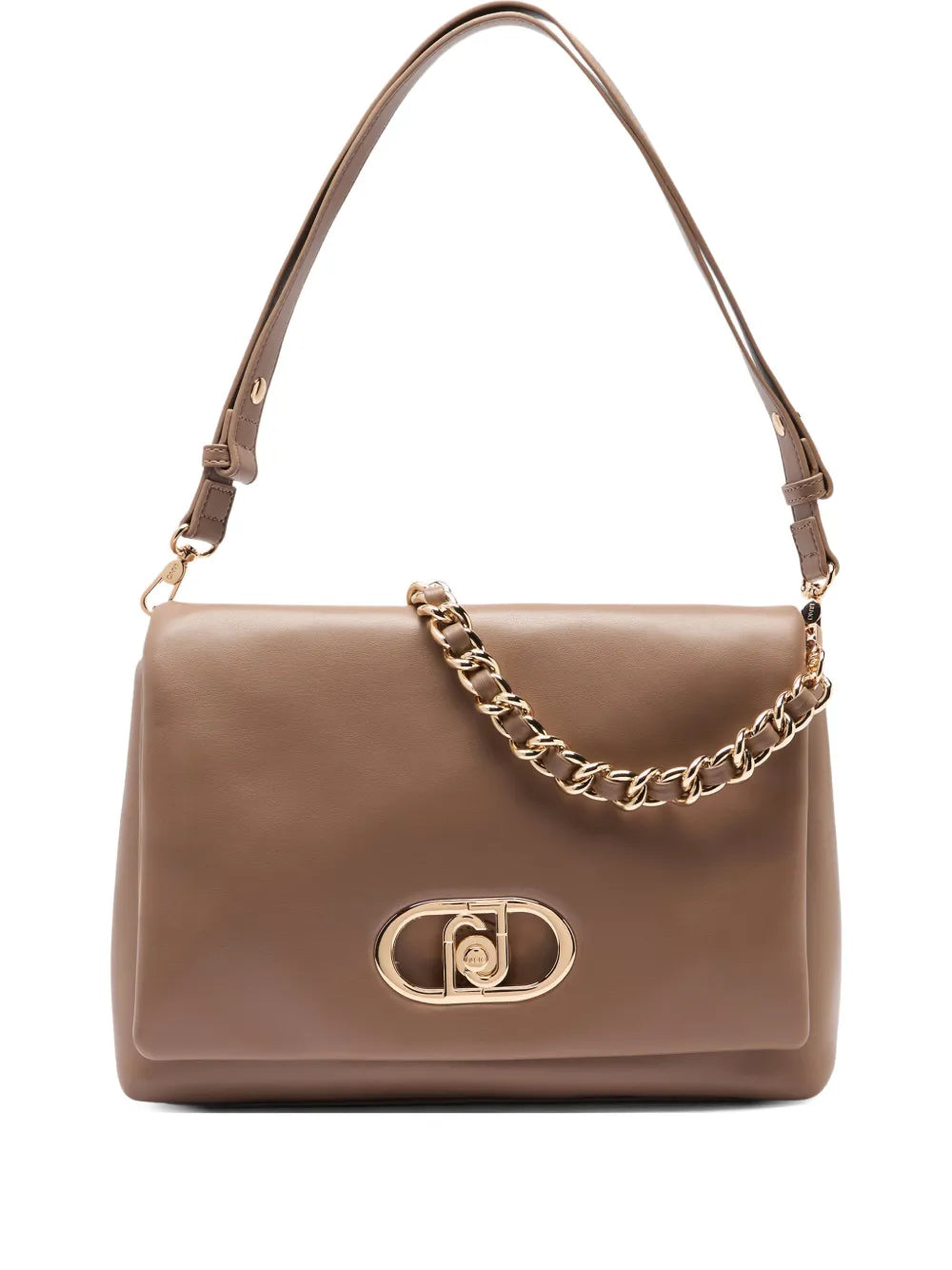 Liu Jo Lapuffy Large Braided Chain Cross Body Bag — Same as shown — Size One Size — Front View