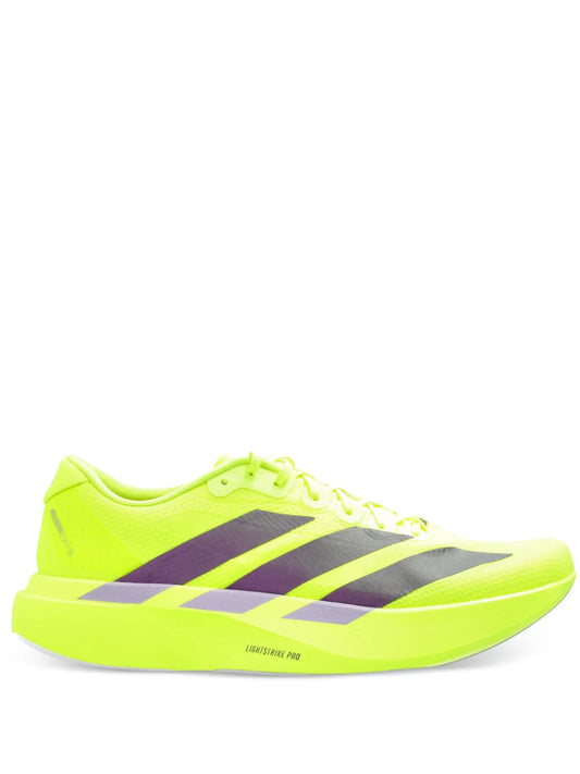 adidas Adizero Evo Sl Sneakers — Fluorescent Yellow — Size US M 7 - US W 8.5 — Front View