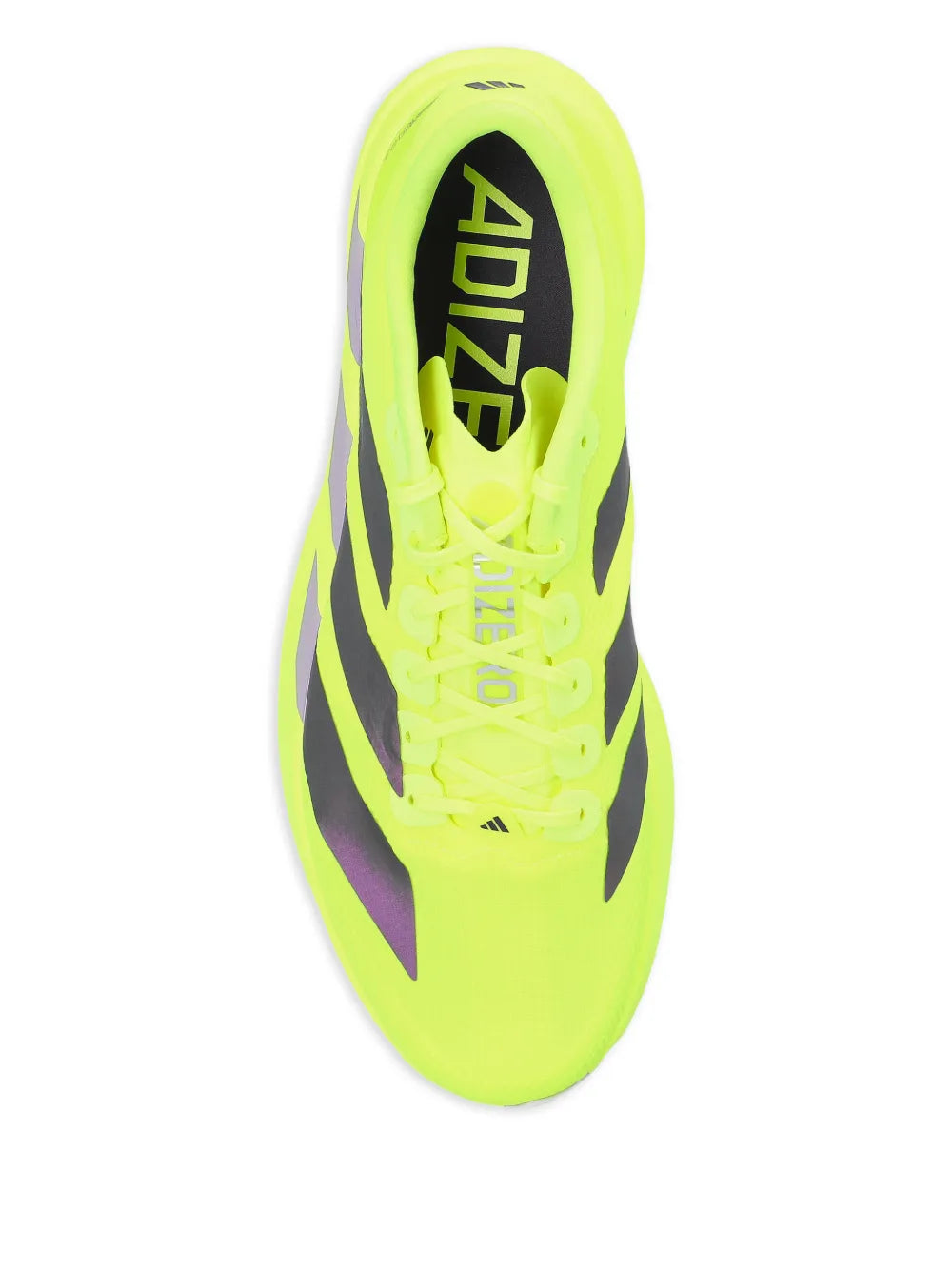 adidas Adizero Evo Sl Sneakers — Fluorescent Yellow — Size US M 7 - US W 8.5 — Back View