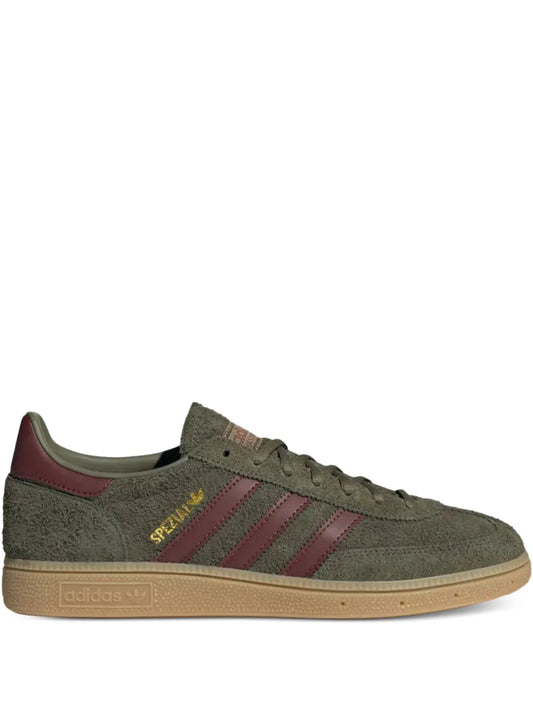 adidas Handball Spezial Three-Stripe — Green — Size US M 3.5 - US W 5 — Front View