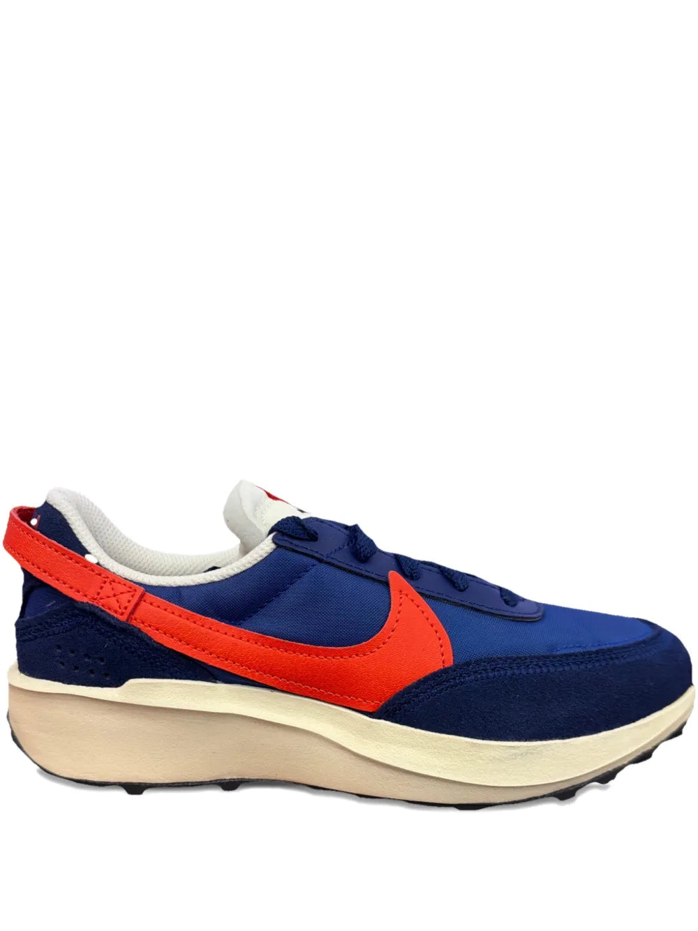 Nike Waffle Running Trainers — Blue — Size US M 3.5 - US W 5 — Front View