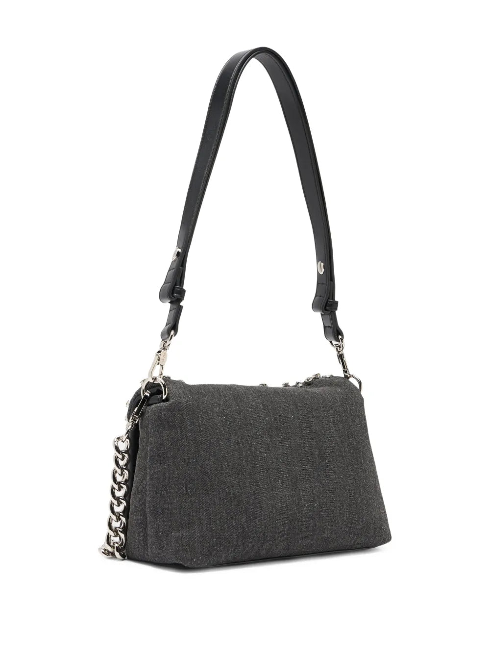 Liu Jo Quilted Jewel Cross Body Bag — Same as shown — Size One Size — Back View