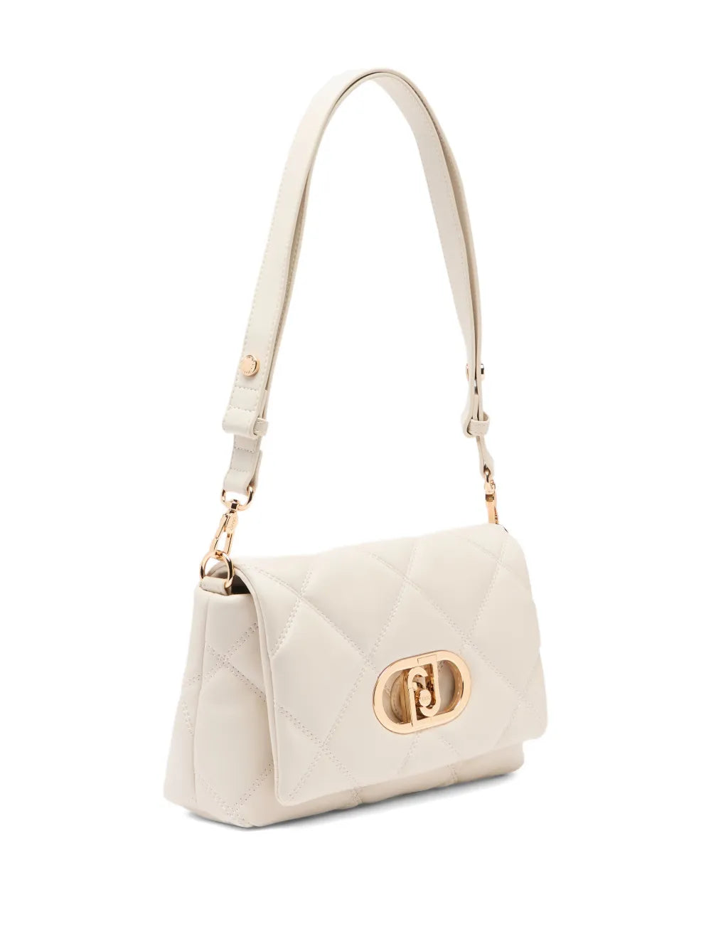 Liu Jo Lapuffy Logo Plaque Shoulder Bag — Same as shown — Size One Size — Back View