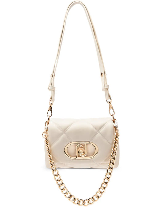 Liu Jo Lapuffy Monogram Shoulder Bag — Same as shown — Size One Size — Front View