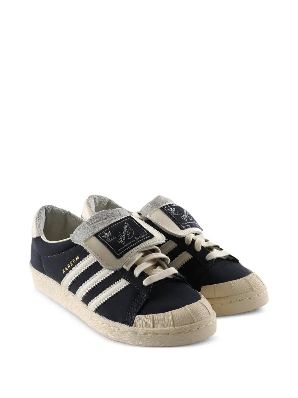 adidas X Willy Chavarria Jabbar Low — Blue — Size US M 3.5 - US W 5 — Side View