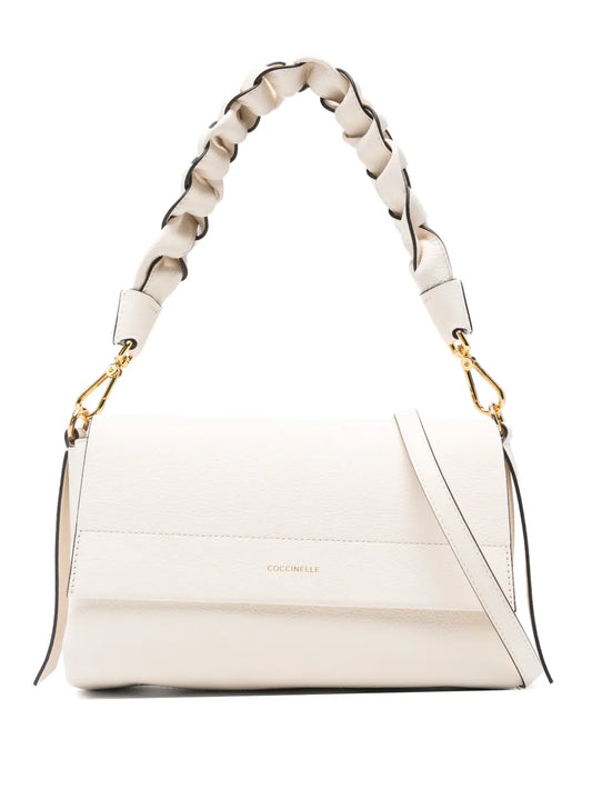 Coccinelle Twisted Strap Shoulder Bag — Same as shown — Size One Size — Front View
