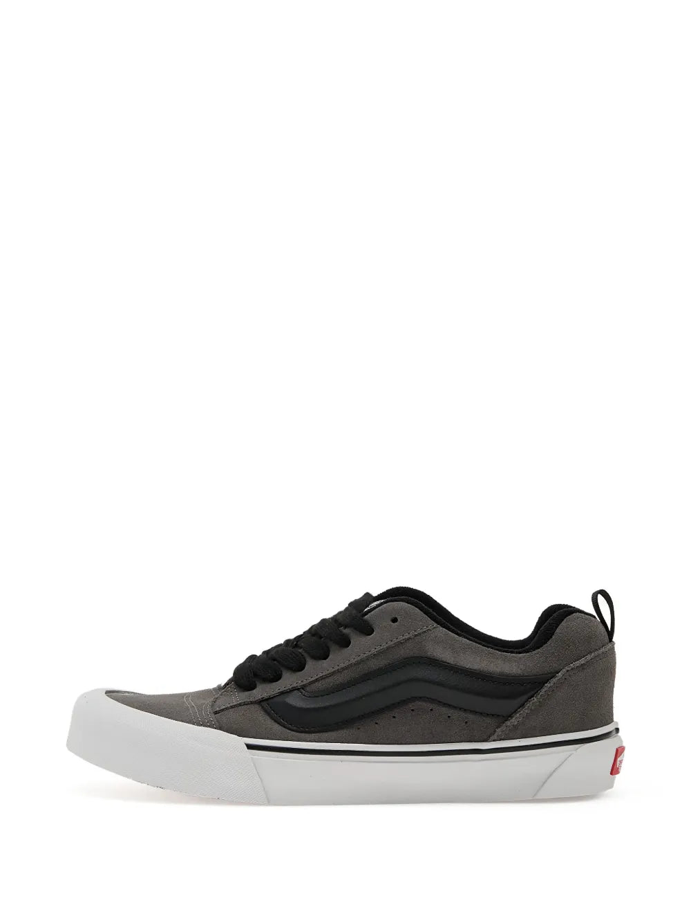 Vans Knu Skool — Grey — Size US M 3.5 - US W 5 — Lifestyle View