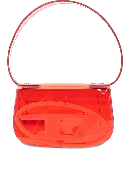 Diesel 1Dr Logo Plaque Shoulder Bag — Same as shown — Size One Size — Front View