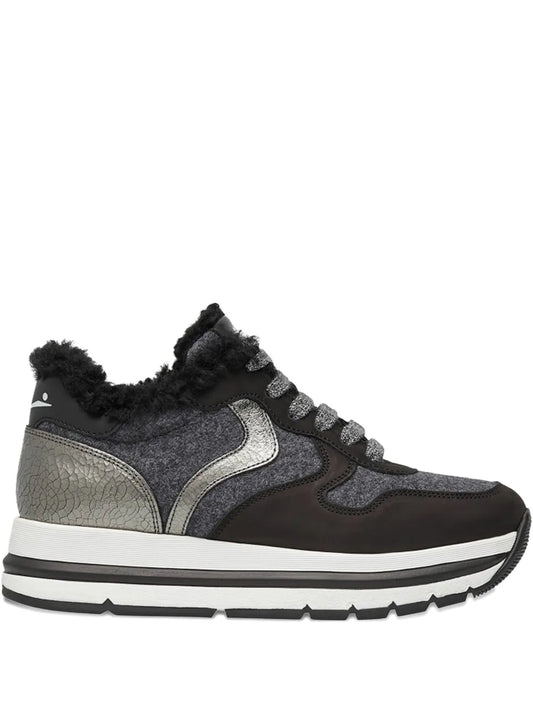 Voile Blanche Lace-Up — Black — Size US M 3.5 - US W 5 — Front View