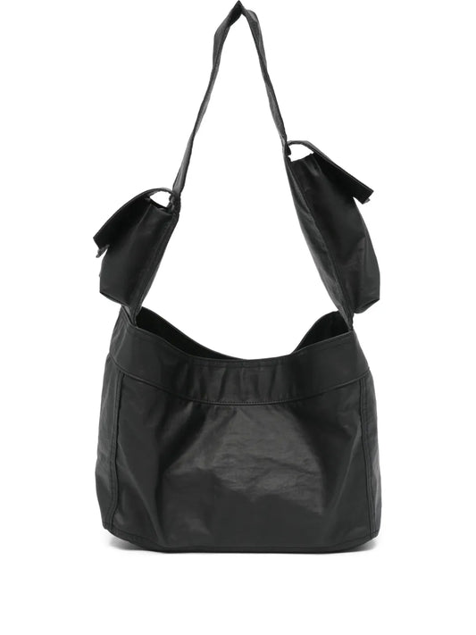 Y 3 Small Newspaper Shoulder Bag — Same as shown — Size One Size — Front View