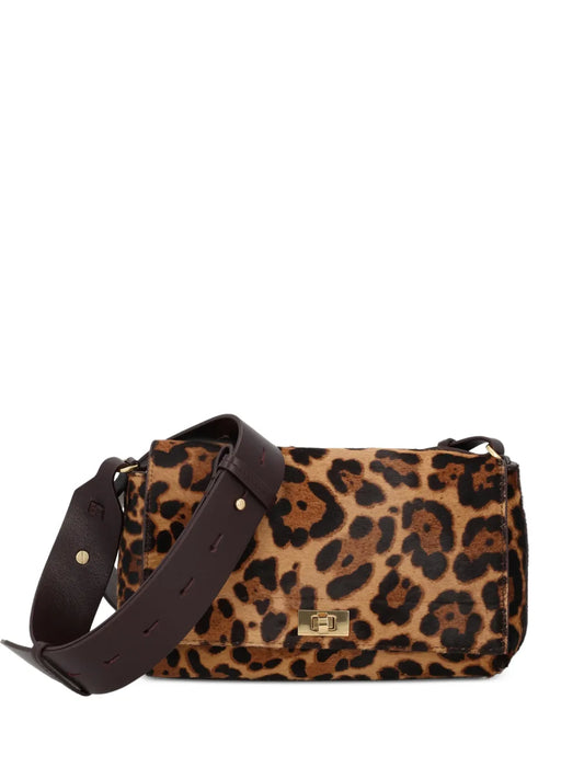 Anya Hindmarch Leopard Print Shoulder Bag — Same as shown — Size One Size — Front View
