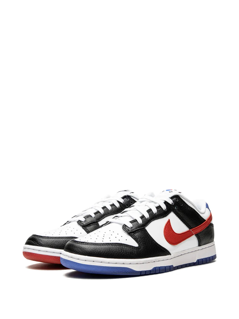 Nike Swoosh Dunk Low-Top — Black — Size US M 3.5 - US W 5 — Side View