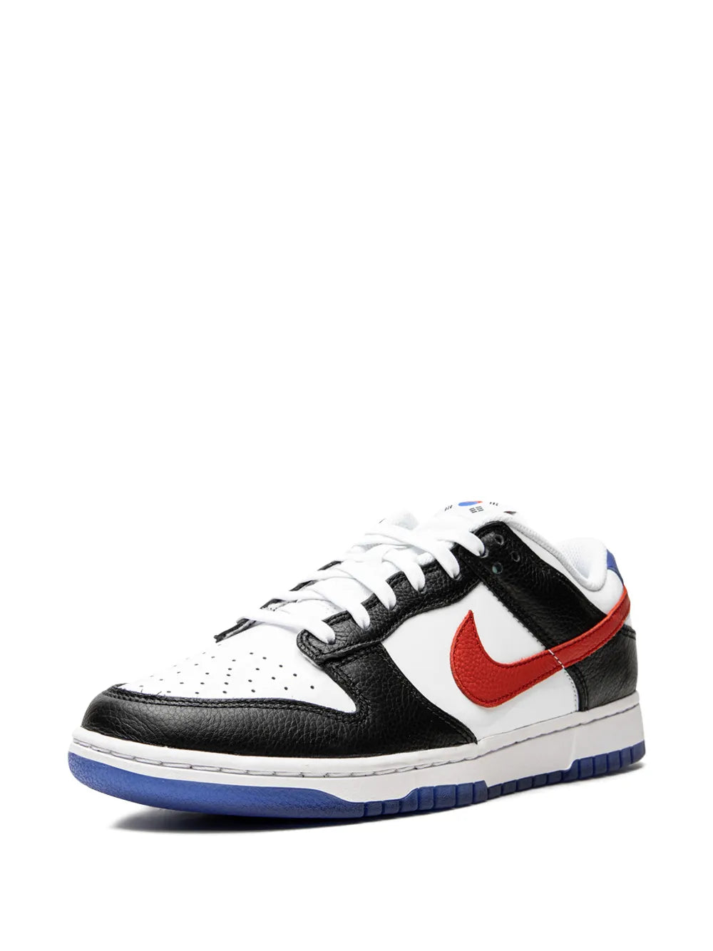 Nike Swoosh Dunk Low-Top — Black — Size US M 3.5 - US W 5 — Top View