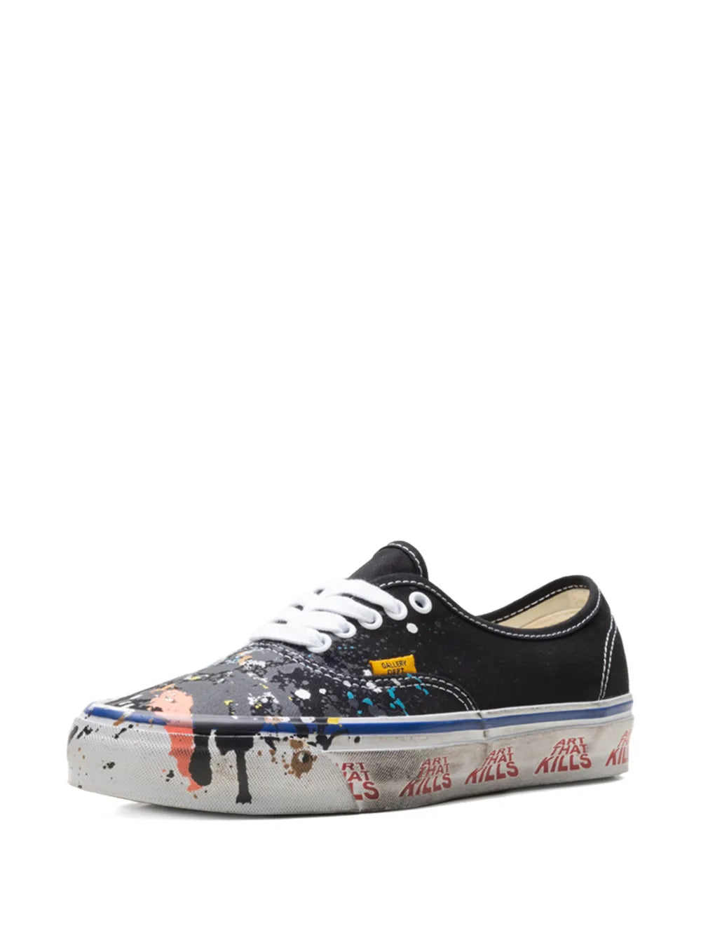 Vans X Gallery Dept. Authentic Reissue 44 — Black — Size US M 3.5 - US W 5 — Side View