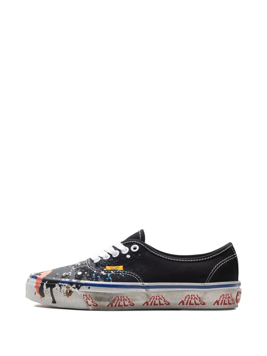 Vans X Gallery Dept. Authentic Reissue 44 — Black — Size US M 3.5 - US W 5 — Front View