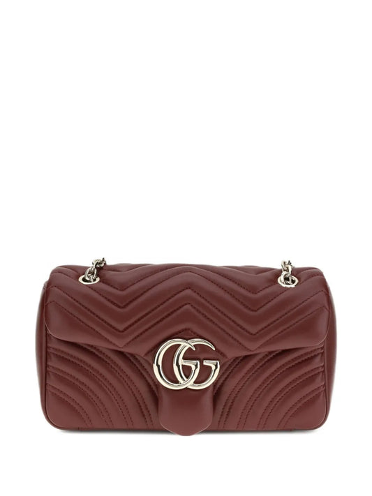 Gucci Medium Gg Marmont Shoulder Bag — Same as shown — Size One Size — Front View