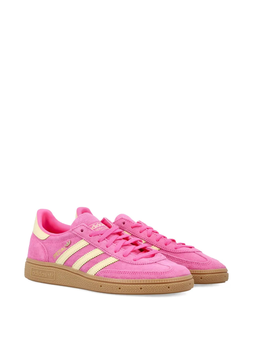 adidas Stripes Handball Spezial — Pink — Size US M 3.5 - US W 5 — Side View