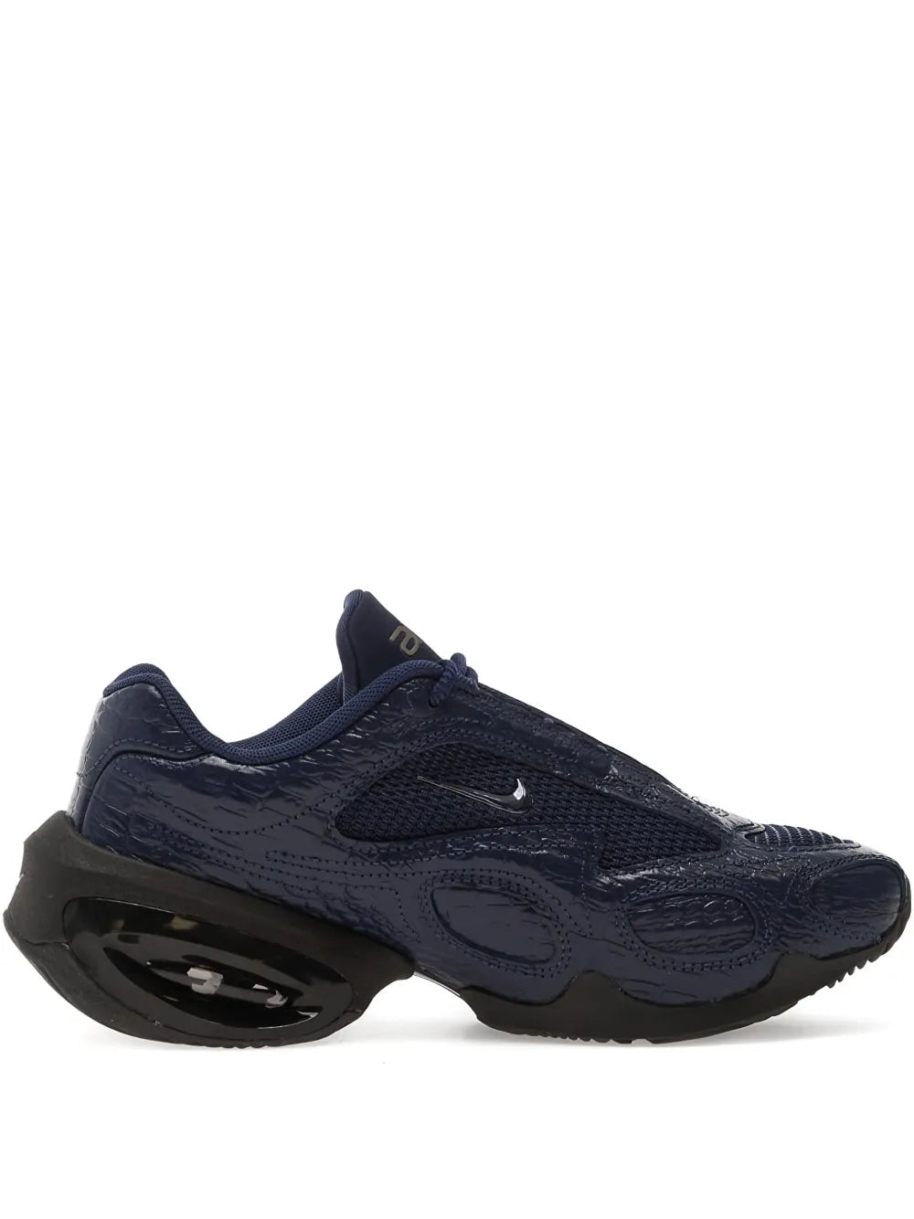 Nike Air Max Mesh Muse Logo-Detail — Blue — Size US M 3.5 - US W 5 — Front View