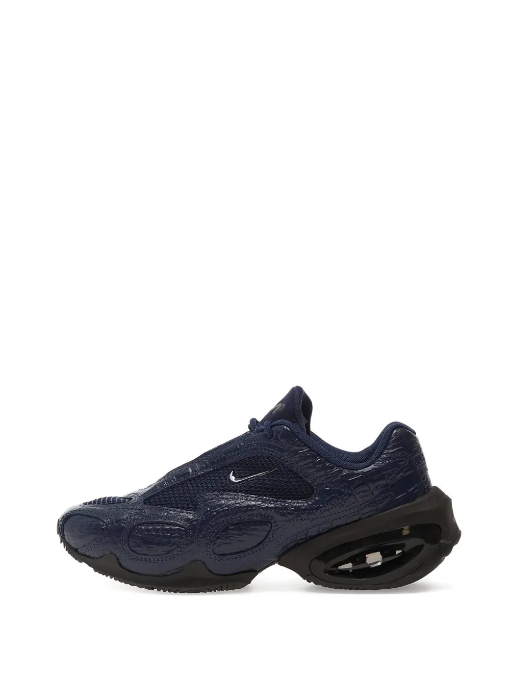 Nike Air Max Mesh Muse Logo-Detail — Blue — Size US M 3.5 - US W 5 — Lifestyle View