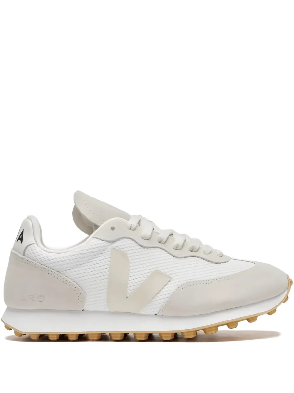 VEJA Rio Branco Suede — Beige — Size US M 3.5 - US W 5 — Front View