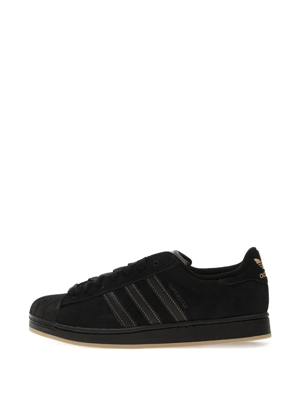 adidas Superstar Ii Three-Stripes — Black — Size US M 3.5 - US W 5 — Lifestyle View