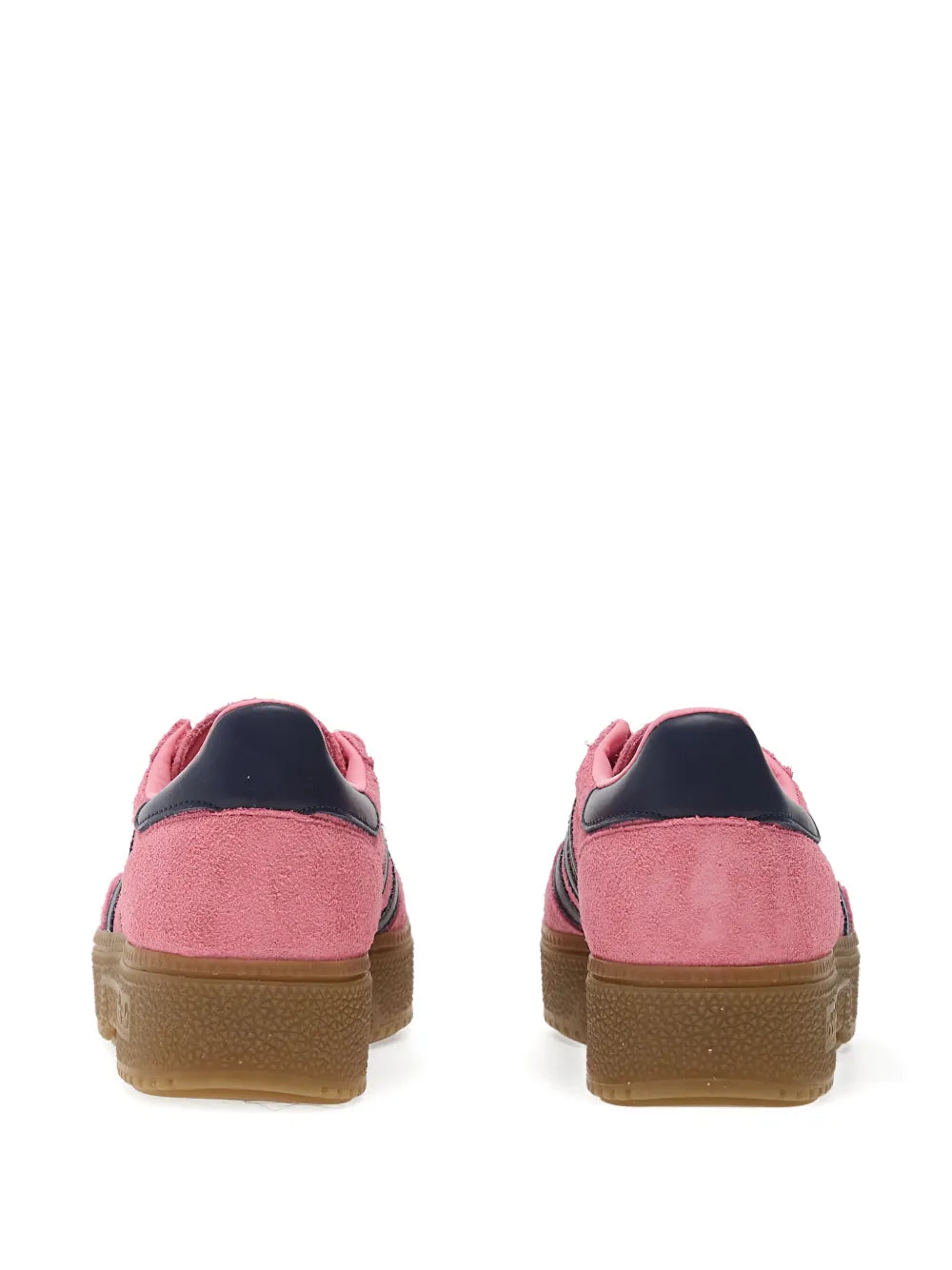 adidas Handball Spezial Bold Three-Stripes Platform — Pink — Size US M 3.5 - US W 5 — Back View