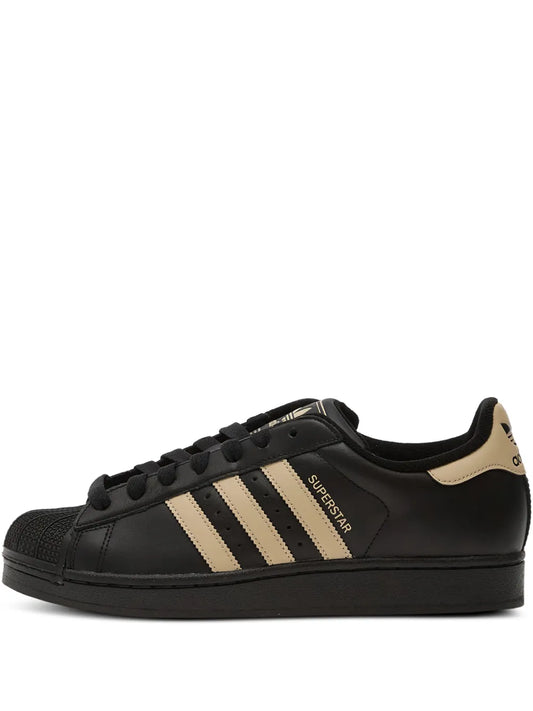 adidas Superstar Ii Stripe — Black — Size US M 3.5 - US W 5 — Front View